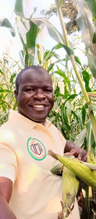 OHEC Director Richard Musana in the Cornfield